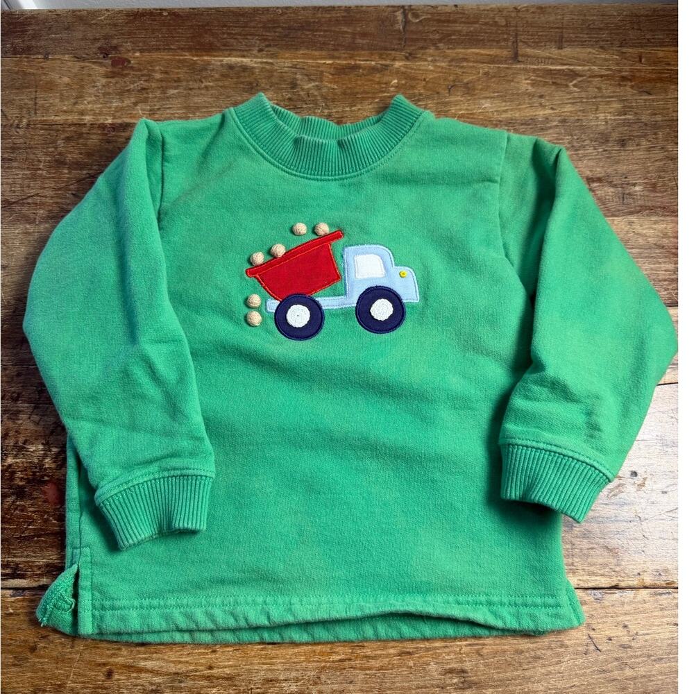 Baby Luigi Dump Truck sweatshirt size 24mo